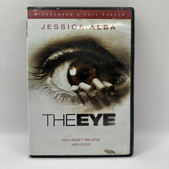 The Eye DVD Jessica Alba Widescreen & Full Screen Lionsgate 2008 Horror Thriller - Picture 1 of 3